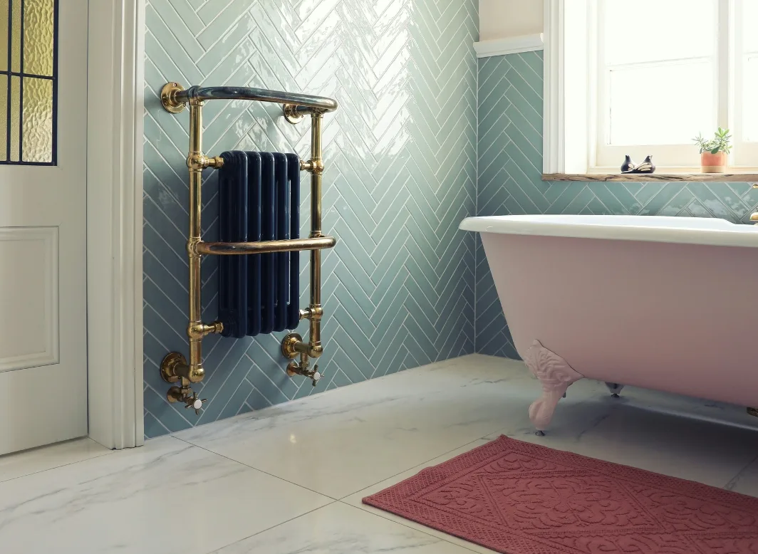 Salle de bain vintage