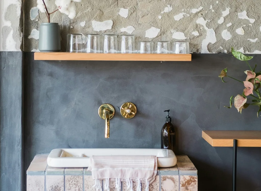 Salle de bain vintage